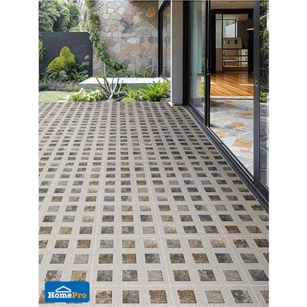 กระเบื้องพื้นพอร์ซเลน  40x40 ซม. TARA อาร์เน่ เทา (AF) A 0.96 ตร.ม._4