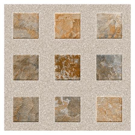 กระเบื้องพื้นพอร์ซเลน  40x40 ซม. TARA อาร์เน่ น้ำตาล (AF) A 0.96 ตร.ม._0