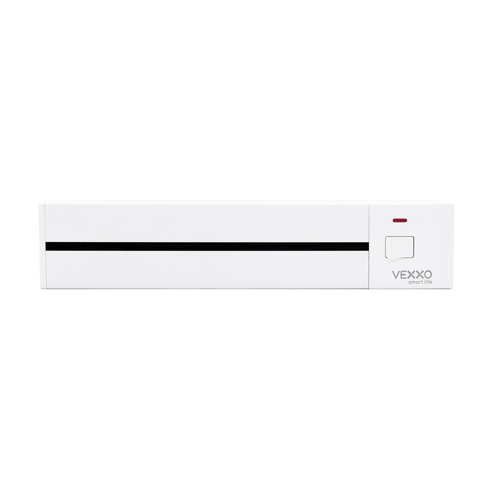 รางปลั๊กไฟแบบเลื่อนได้ VEXXO PWB1-4200 40 ซม. สีขาว