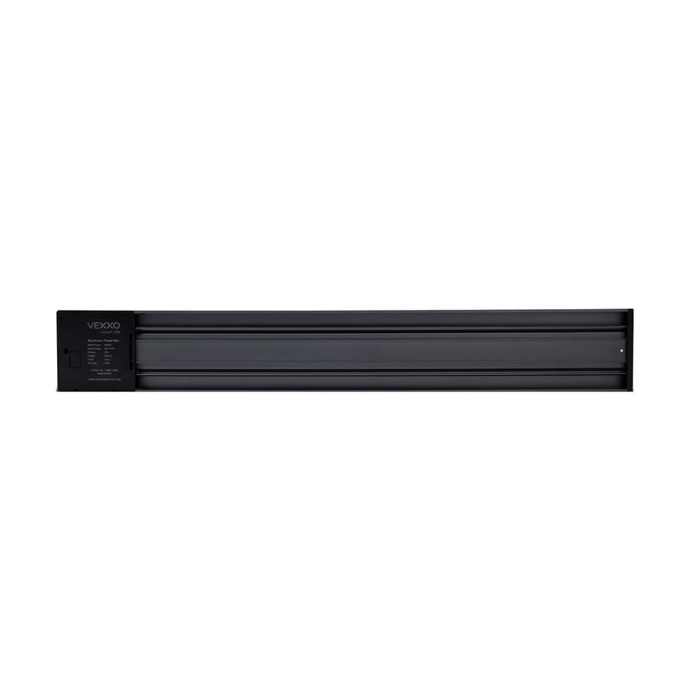รางปลั๊กไฟแบบเลื่อนได้ VEXXO PWB1-6200 60 ซม. สีเทา