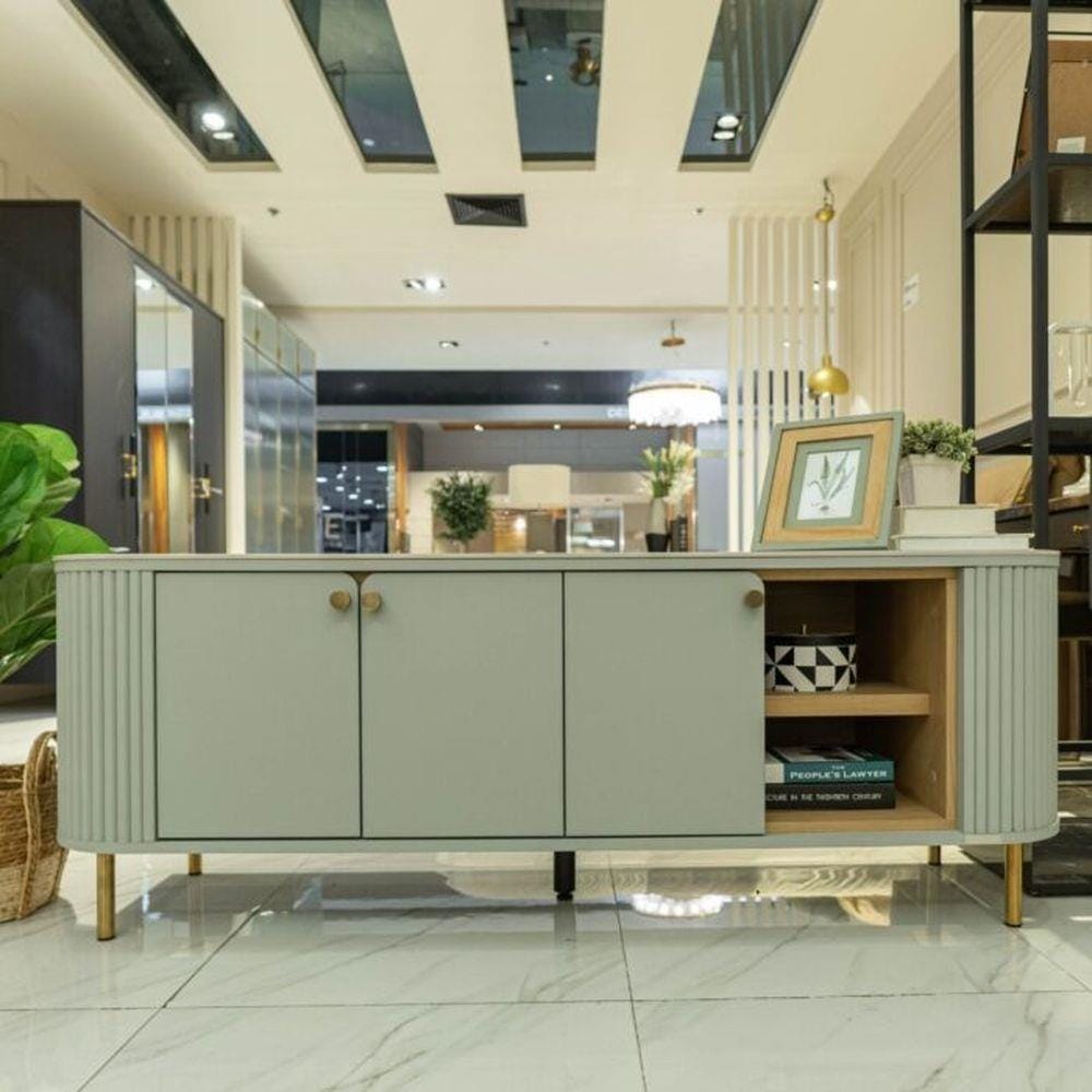 ตู้วางทีวี SB FURNITURE SOUL 19232106 160 ซม. สี PEWTER GREY
