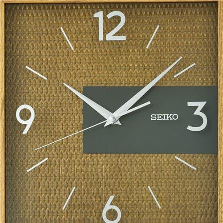 นาฬิกาแขวน SEIKO CLOCKS QXA845B 12.9 นิ้ว สีน้ำตาล_1