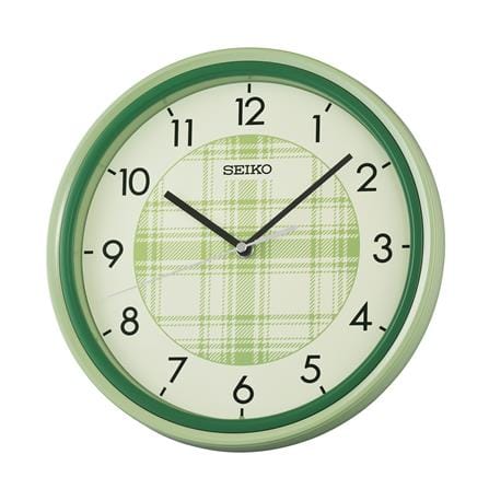 นาฬิกาแขวน SEIKO CLOCKS QHA016M 10.8 นิ้ว สีเขียว_0