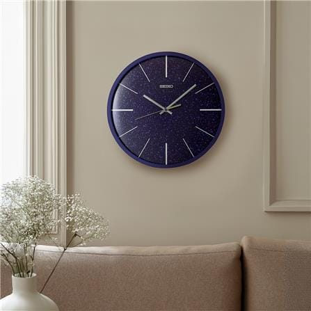 นาฬิกาแขวน SEIKO CLOCKS QXA828A 12.9 นิ้ว สีน้ำเงิน_3