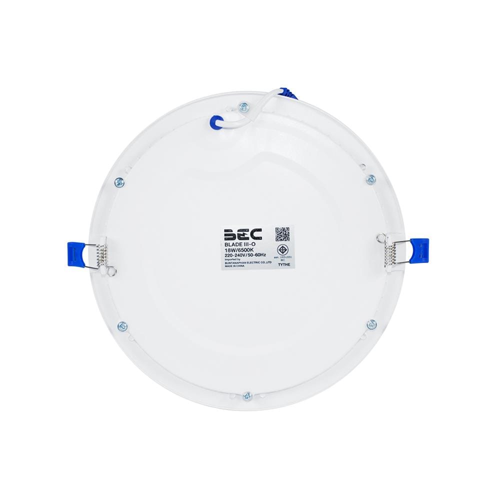 ดาวน์ไลท์ LED BEC BLADE III-O 8 นิ้ว 18 วัตต์ DAYLIGHT สีขาว