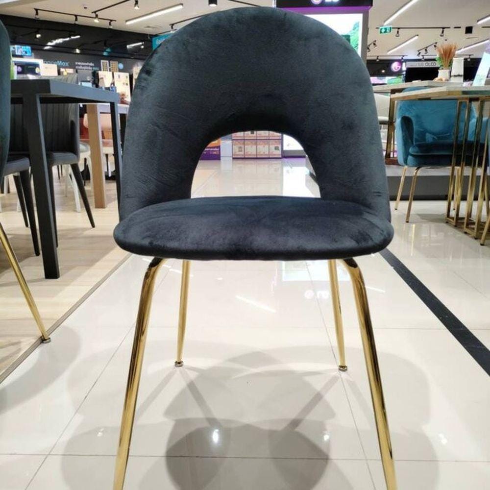 เก้าอี้ทานข้าว SB FURNITURE LUM 19213663 สีดำ
