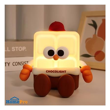 ไฟตั้งโต๊ะ LED MOFII CHOCOLATE 0.5 วัตต์ สีขาว/น้ำตาล_2