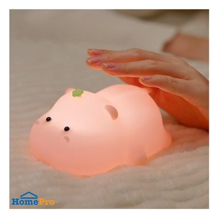 ไฟตั้งโต๊ะ LED MOFII BABY HIPPO 0.5 วัตต์ สีชมพู_1