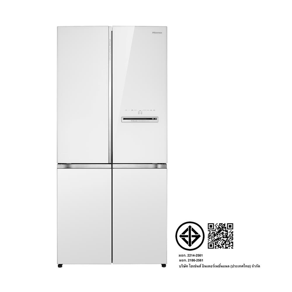 ตู้เย็น MULTI DOOR HISENSE RQ667N4TWUC1 18 คิว อินเวอร์เตอร์ สีขาว
