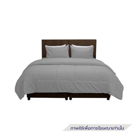 ชุดผ้าปูที่นอน 6 ฟุต 6 ชิ้น PICASSO BASIC ENJOY สี GREY_1