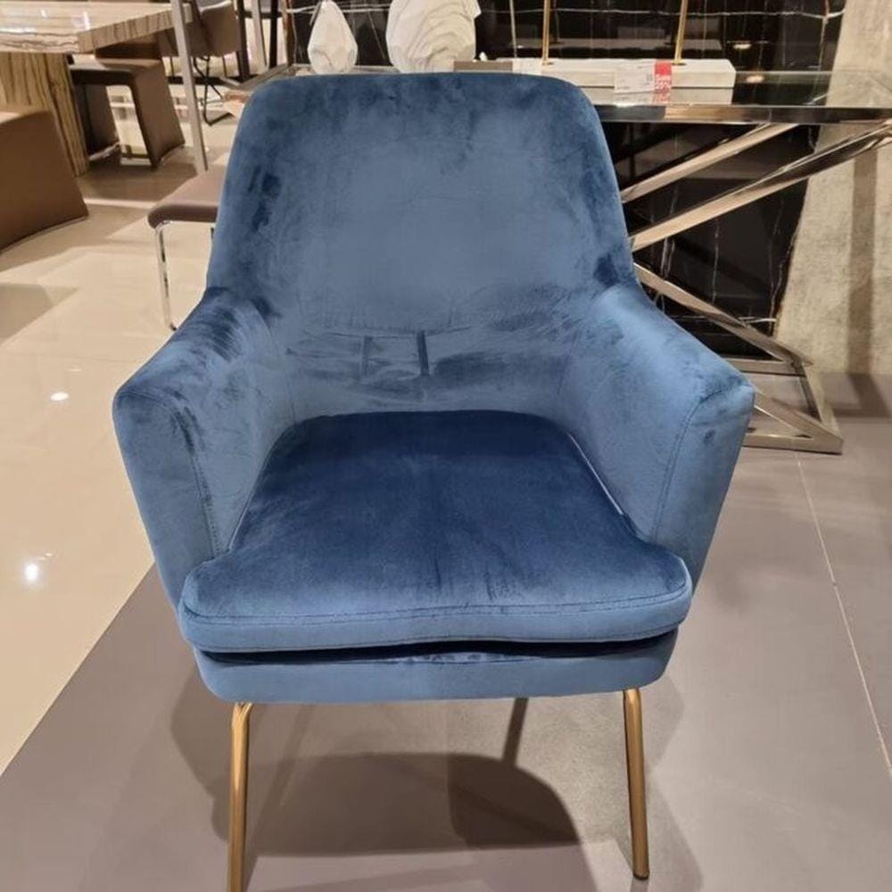 เก้าอี้ทานข้าว SB FURNITURE A-CHISA 19190612 สีน้ำเงิน