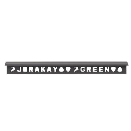 คิ้ว GPVC จระเข้ กรีน 10 มม. 2 ม. สีโมเดิร์น เกรย์_1