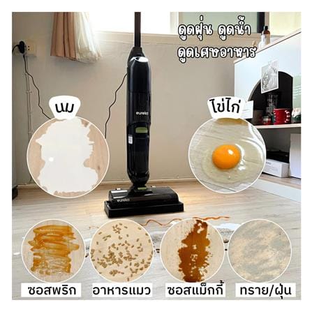 เครื่องทำความสะอาดแบบด้าม EUREKA NEW 400 สีดำ_9