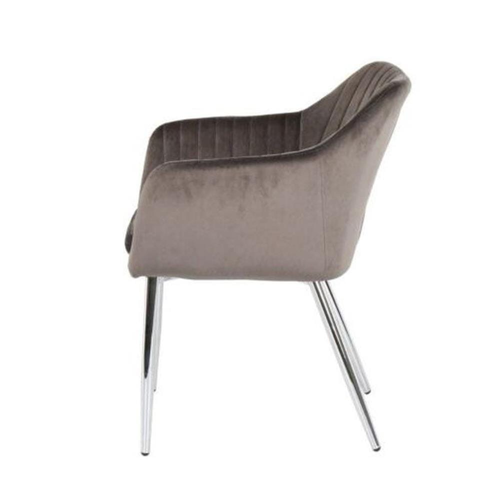เก้าอี้ทานข้าว SB FURNITURE YOGANA 19171355 สีเทา/น้ำตาล