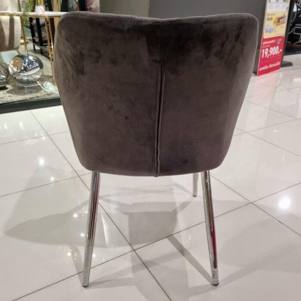 เก้าอี้ทานข้าว SB FURNITURE YOGANA 19171355 สีเทา/น้ำตาล