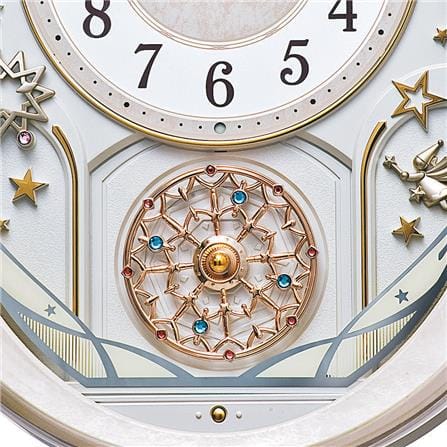 นาฬิกาแขวน SEIKO CLOCKS QXM370P 16.3X15.1 นิ้ว สีชมพู_1