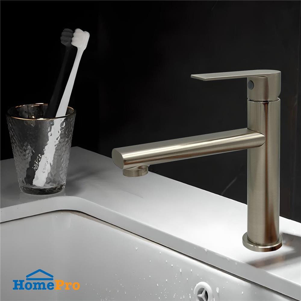 ก๊อกอ่างล้างหน้าเดี่ยว DONMARK GL-1442 สีสเตนเลส