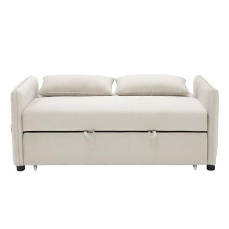 โซฟาเบด 2 ที่นั่ง SB FURNITURE BONDANIE 19234947 สีครีม_3