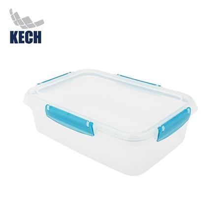 กล่องอาหารผืนผ้า KECH NOBLE 2.2 ลิตร สีเทอร์ควอยซ์_0