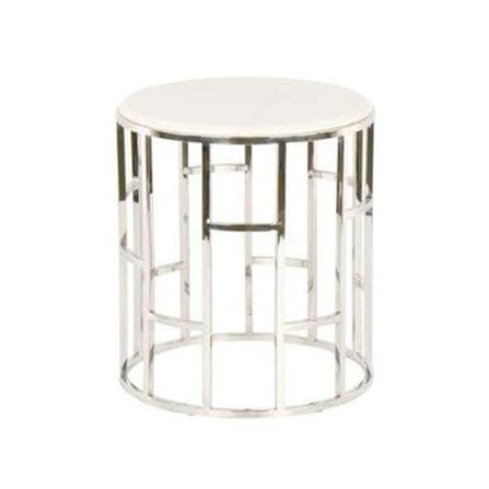 โต๊ะข้างเตียง SB FURNITURE LAJA 19146940 50 ซม. สีขาว_3