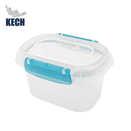 กล่องอาหารผืนผ้า KECH NOBLE 0.4 ลิตร สีเทอร์ควอยซ์_0
