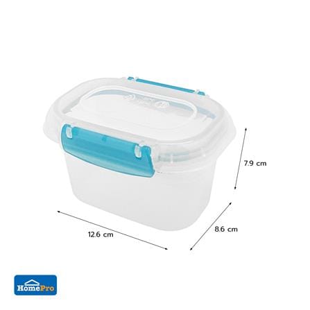 กล่องอาหารผืนผ้า KECH NOBLE 0.4 ลิตร สีเทอร์ควอยซ์_5