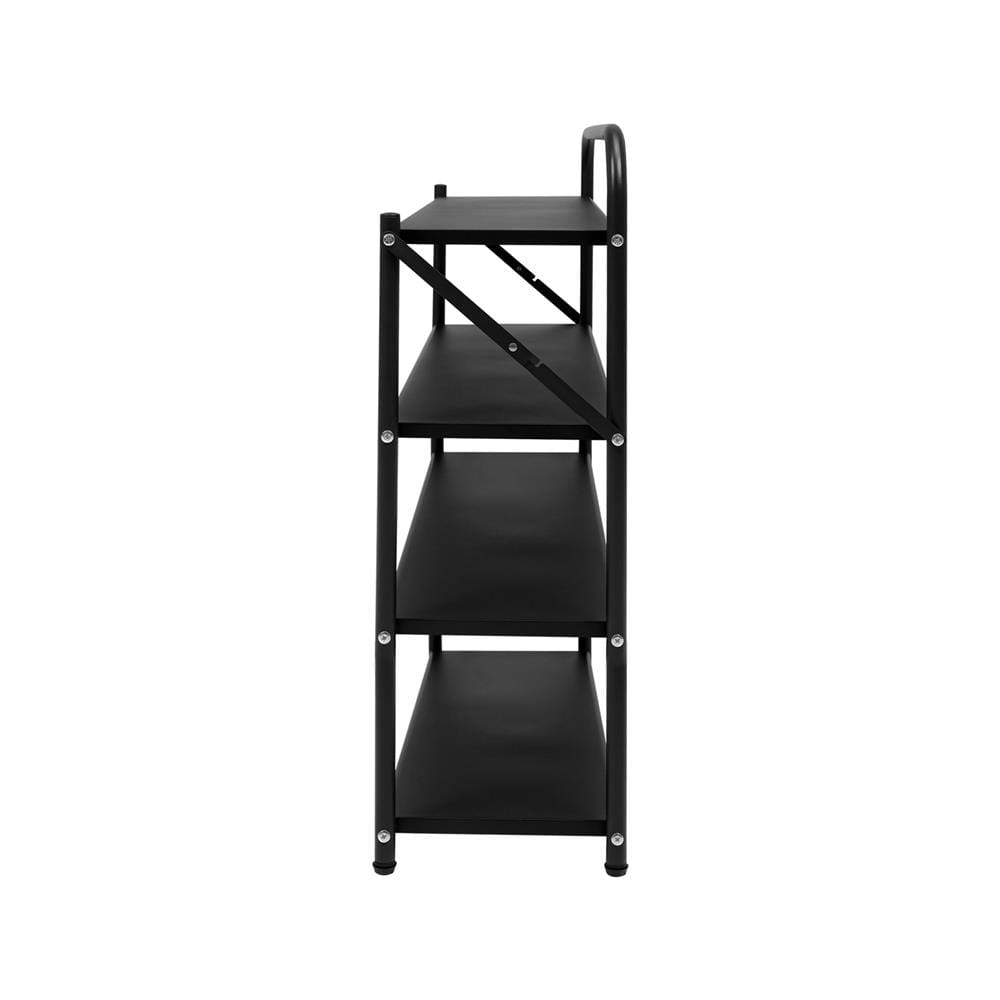 ชั้นวางรองเท้า 4 ชั้น STACKO BRISK 70X23X70.5CM  สีดำ