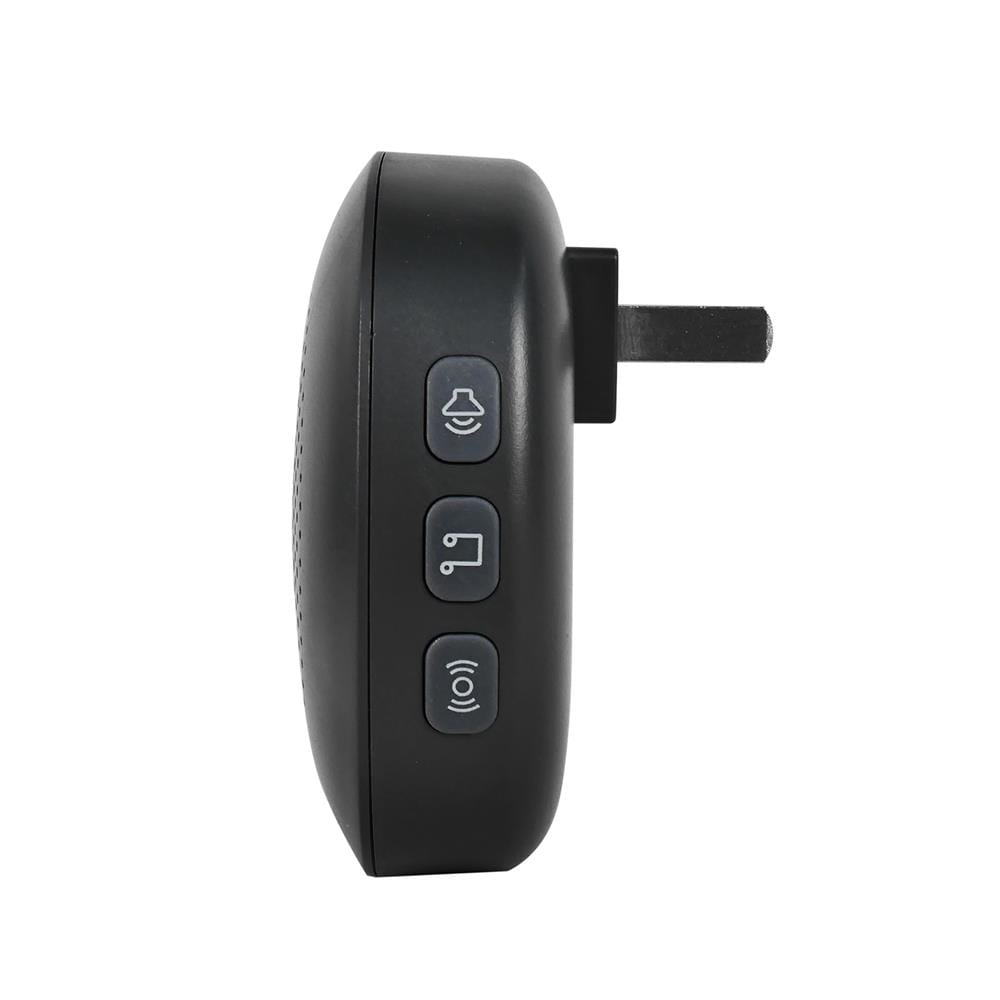กระดิ่งไร้สาย KINETIC แบบเสียบปลั๊ก HACO HWD-K885 สีดำ