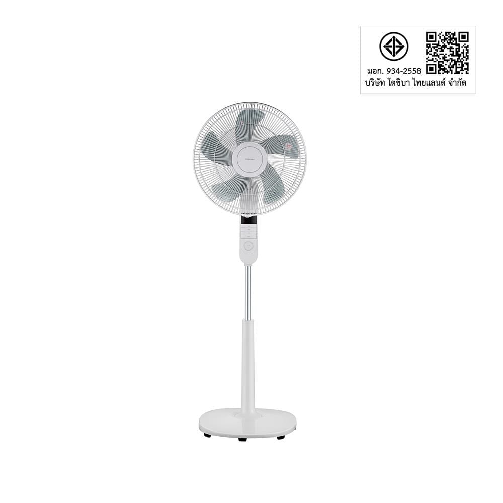 พัดลมตั้งพื้น 16 นิ้ว TOSHIBA F-ASC60TH(W) สีขาว