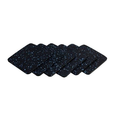 แผ่นยางรองเครื่องออกกำลังกาย IRONTEC 12x12x0.6 ซม. (แพ็ก 6 ชิ้น)_0