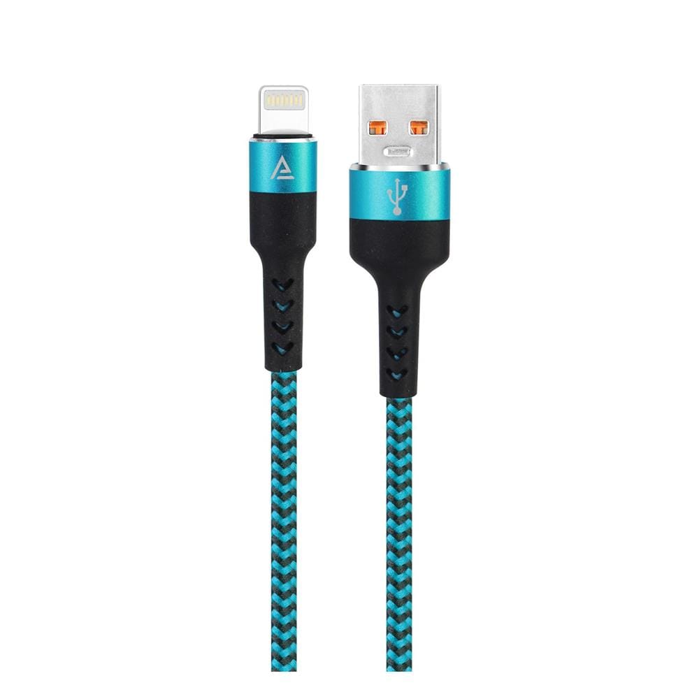 สายชาร์จ USB-A TO LIGHTNING ASAKI A-2071 1.5 เมตร สีฟ้า