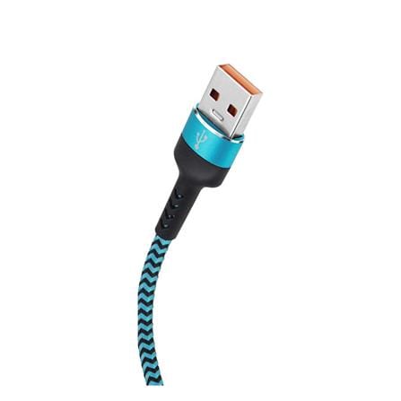 สายชาร์จ USB-A TO LIGHTNING ASAKI A-2071 1.5 เมตร สีฟ้า_1