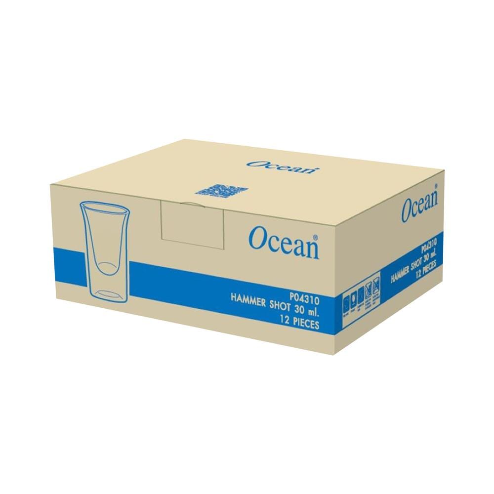 แก้ว SHOT 30 มล. OCEAN GLASS HAMMER (แพ็ก 12 ใบ)