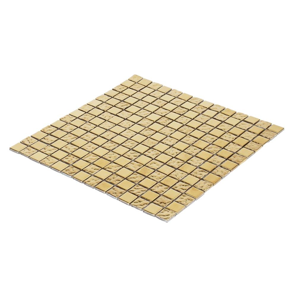 โมเสคแก้ว 30x30 ซม. TARA HPR-258 ริโก โกลด์