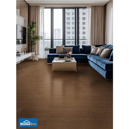กระเบื้องพื้นพอร์ซเลน 20x120 ซม. TARA ไลน์เนอร์วู้ด น้ำตาลเข้ม PM 1.2 ตร.ม._2