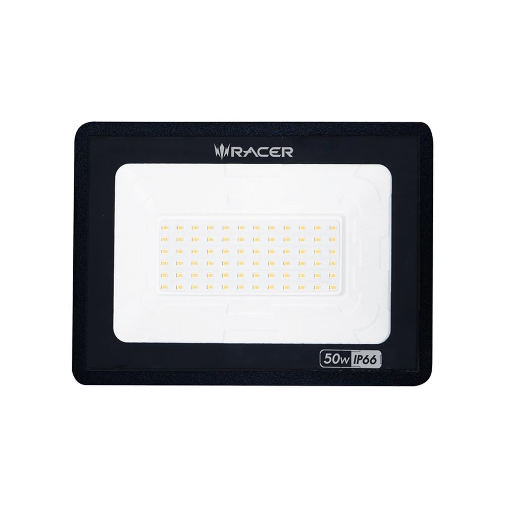 สปอตไลท์ภายนอก LED FLOODLIGHT RACER LUNA 50 วัตต์ WARM WHITE