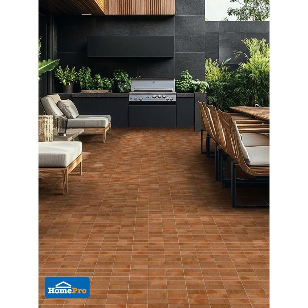 กระเบื้องพื้นพอร์ซเลน  16x16 นิ้ว COTTO ทัซคาน เทอราคอตต้า PM 0.96 ตร.ม.