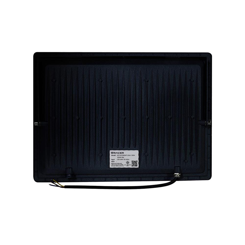 สปอตไลท์ภายนอก LED FLOODLIGHT RACER LUNA 100 วัตต์ WARM WHITE