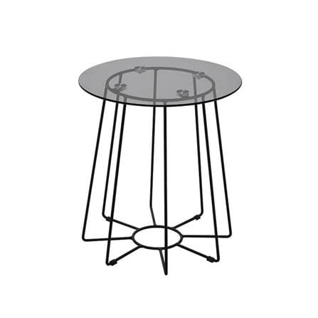 โต๊ะข้าง SB FURNITURE LETO 19222329 45 ซม. สีดำ_0
