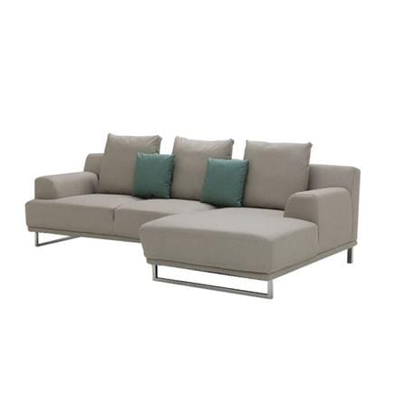 โซฟาเข้ามุมขวา SB FURNITURE GIRLY 19225140 สีน้ำตาล_1