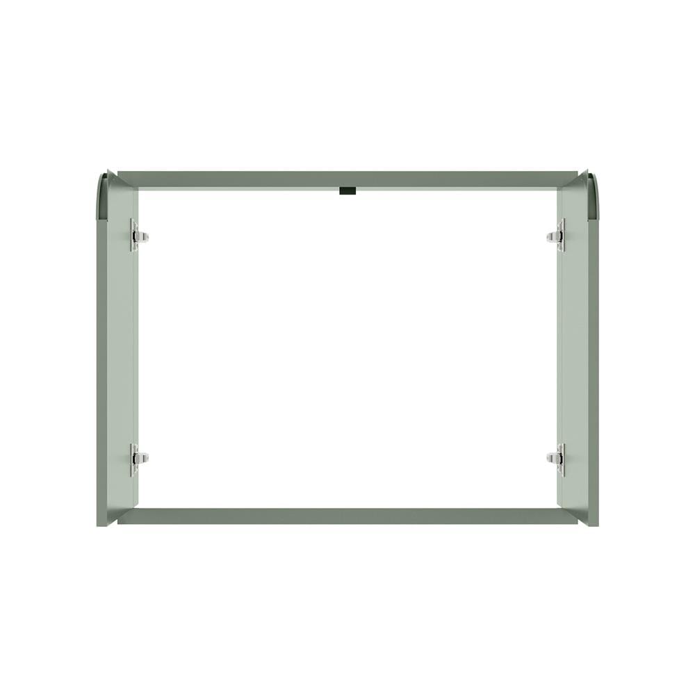 บานซิงค์คู่ KITZCHO CURVE 86x66 ซม. สี LEAF