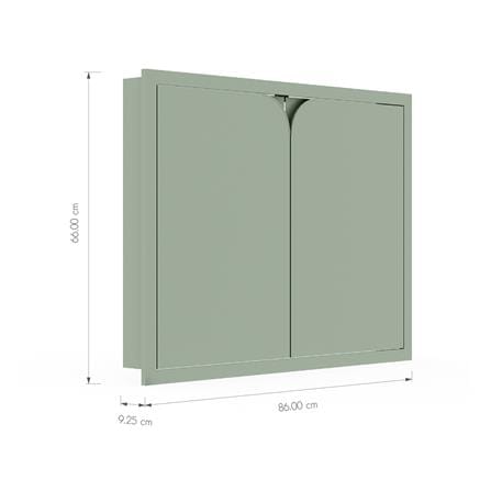 บานซิงค์คู่ KITZCHO CURVE 86x66 ซม. สี LEAF_6