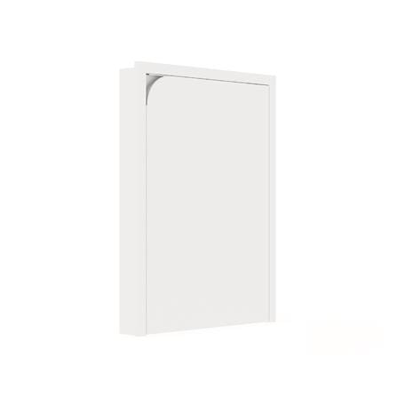 บานถังแก๊สเปิดขวา KITZCHO CURVE 56x74 ซม. สี DIAMOND_1
