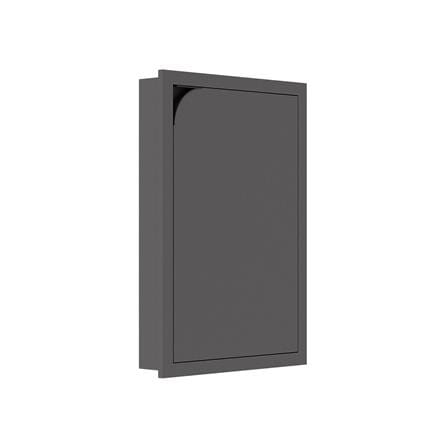 บานซิงค์เดี่ยวเปิดขวา KITZCHO CURVE 46x66 ซม. สี GREY GRAPHITE_2