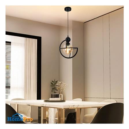 ไฟช่อ NEOLIGHT 502-1BK สีน้ำตาล/ดำ 1 หัว_2