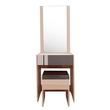 ชุดโต๊ะเครื่องแป้ง FURDINI BRICK 60 ซม. สี PINEOAK_1