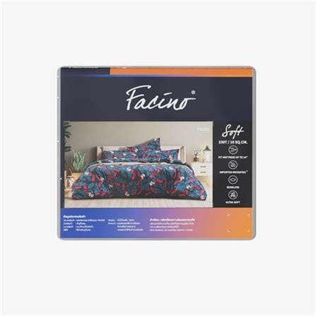 ชุดผ้าปูที่นอน 6 ฟุต (ชุด 5 ชิ้น) FACINO PRINT FA085_4