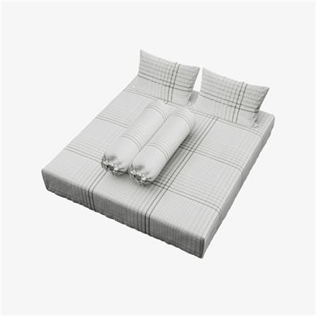 ชุดผ้าปูที่นอน 6 ฟุต (ชุด 5 ชิ้น) FACINO PRINT FA087_1