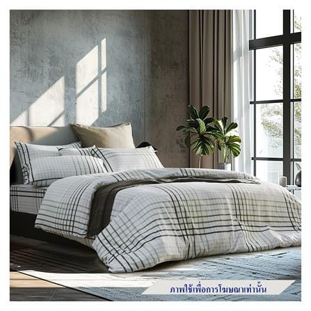 ชุดผ้าปูที่นอน 5 ฟุต (ชุด 5 ชิ้น) FACINO PRINT FA087_0