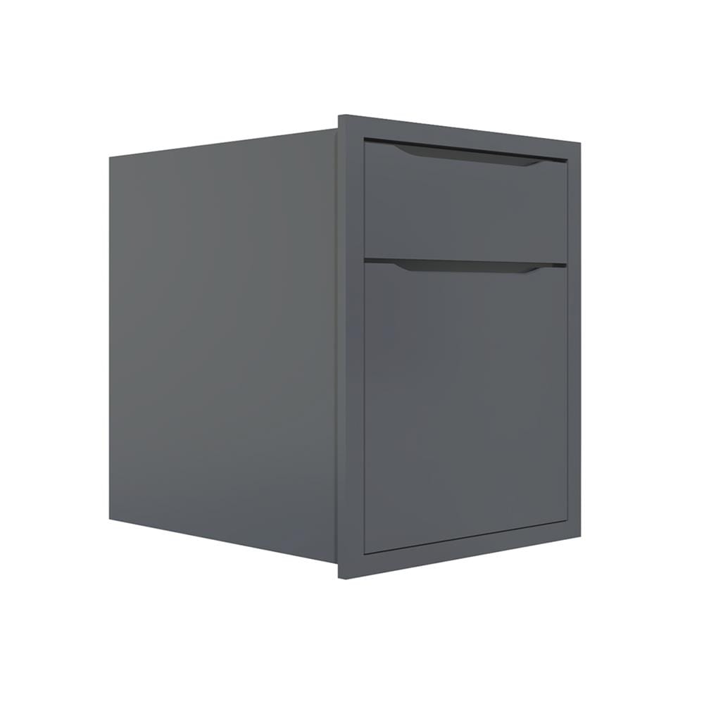 ตู้ลิ้นชัก MJ ECO 86x66 ซม. สี GREY GRAPHITE